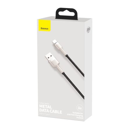 Baseus Cafule USB-USB-C kábel, 66W, 2 m (fekete) (CAKF000201)