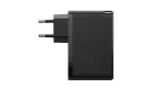 Baseus GaN2 Pro fali töltő, 2x USB + 2x USB-C, 100W, EU (fekete) (CCGAN2P-L01)