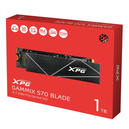 ADATA XPG GAMMIX S70 Blade 1TB M.2 SSD (AGAMMIXS70B-1T-CS)