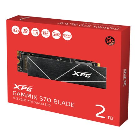 ADATA XPG GAMMIX S70 Blade 2TB M.2 SSD (AGAMMIXS70B-2T-CS)