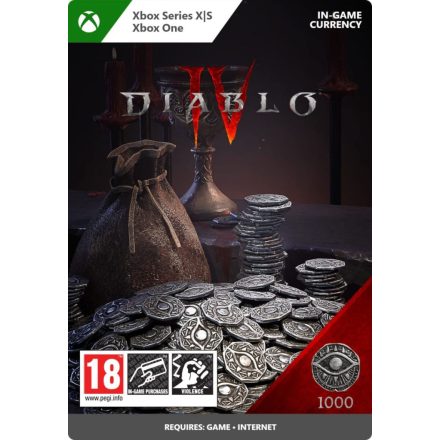 Diablo IV 1000 Platinum (digitális kód)