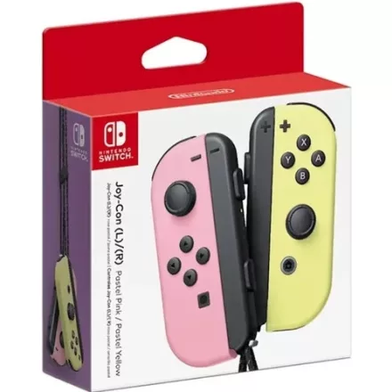Nintendo Switch Joy-Con Pair Pastel Pink + Pastel Yellow (használt)