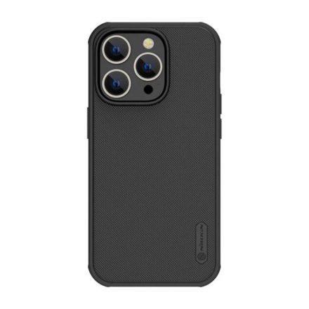 Nillkin Super Frosted Shield Pro tok Apple iPhone 14 Pro-hoz (fekete)