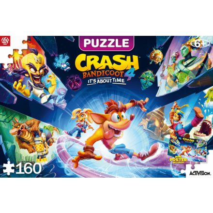 Gaming Puzzle Series: Crash Bandicoot 4 160 db-os puzzle