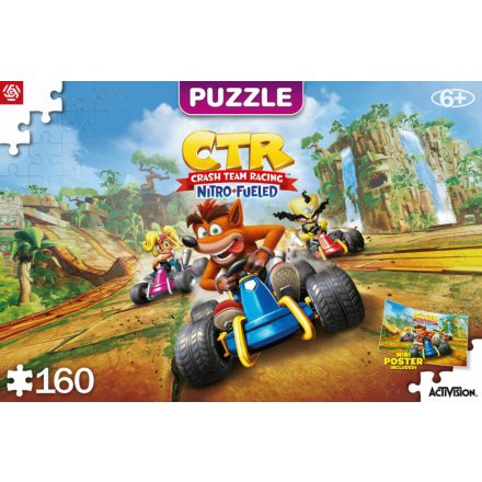 Gaming Puzzle Series: Crash Team Racing: Nitro-Fueled 160 db-os puzzle