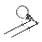 The Witcher 3: Wild Hunt Geralt Two Sword kulcstartó