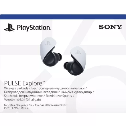 Sony PlayStation 5 PULSE Explore™ vezeték nélküli headset fehér