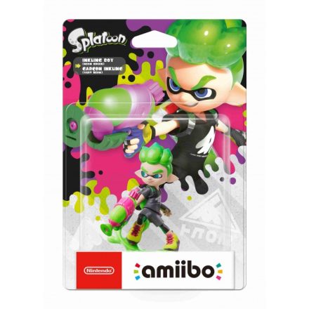 Amiibo - Inkling Boy Neon Green figura (Splatoon)