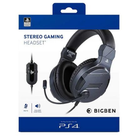 Bigben Stereo Gaming Headset V3 titánezüst