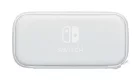Nintendo Switch Lite fehér hordozótáska és képernyővédő fólia