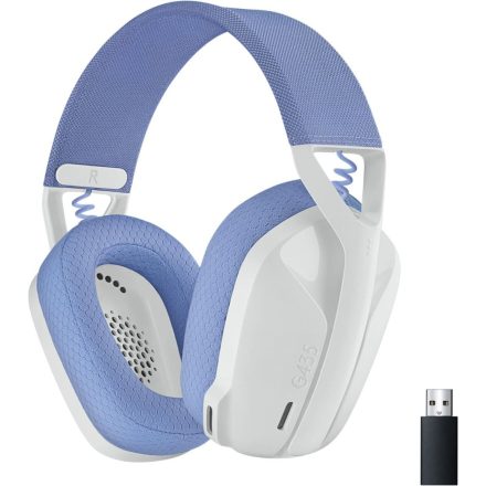 Logitech G435 LIGHTSPEED vezeték nélküli Gaming fejhallgató - kék