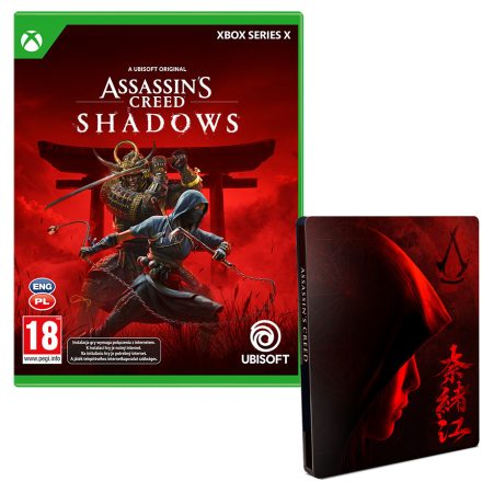 Assassin's Creed Shadows + előrendelői steelbook és DLC