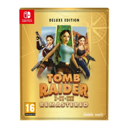 Tomb Raider I-III Remastered Starring Lara Croft: Deluxe Edition (magyar felirattal!)