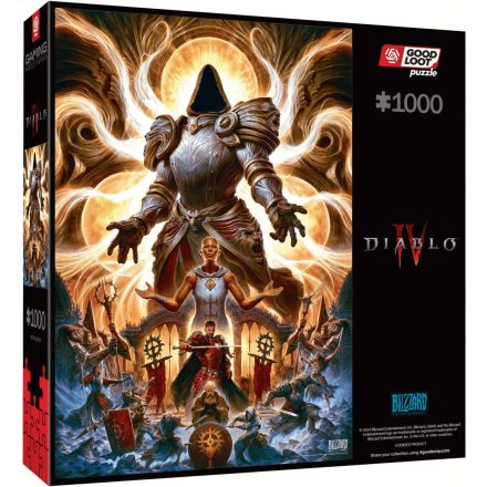 Gaming Puzzle Series: Diablo IV Inarius the Father 1000 db-os puzzle