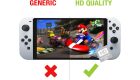 Nintendo Switch OLED Super Screen Protector képernyővédő üvegfólia (Subsonic)