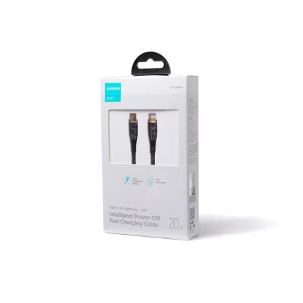 Joyroom Lightning - USB C kábel gyorstöltéshez 20W 1,2 m fekete (S-CL020A3)