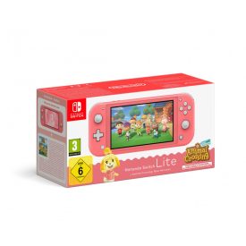   Nintendo Switch Lite Coral (korall) + Animal Crossing: New Horizons (NSH136)