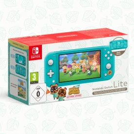   Nintendo Switch Lite Turquoise (türkizkék) + Animal Crossing: New Horizons 