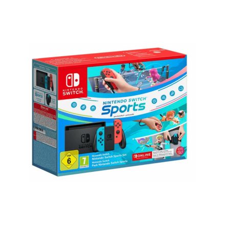 Nintendo Switch Neon + Switch Sports + 12 hónap Nintendo Online (NSH085)