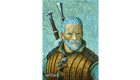 Game Art Chronicles: The Witcher Geralt Van Gogh 1000 db-os puzzle