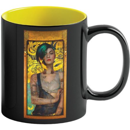 Game Art Chronicles: Cyberpunk 2077 Klimt hőre változó bögre (450 ml)