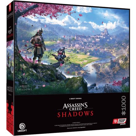 Gaming Puzzle Series: Assassin's Creed Shadows Vista of Japan 1000 db-os puzzle