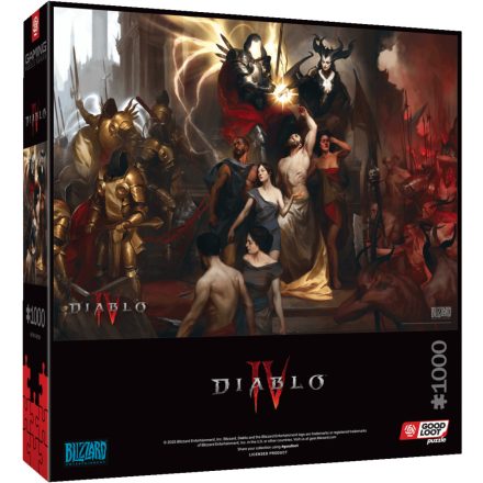 Gaming Puzzle Series: Diablo IV Birth of Nephalem 1000 db-os puzzle