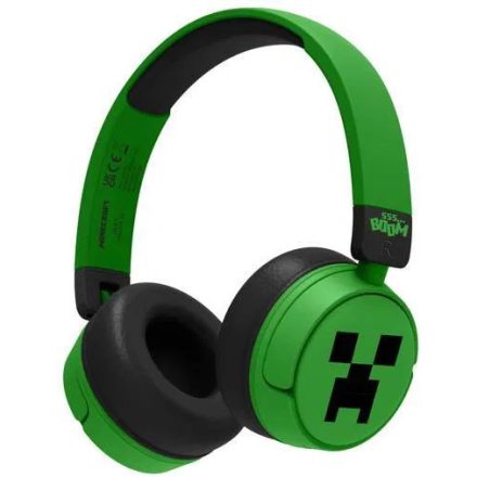 OTL Minecraft Creeper Kids vezeték nélküli fejhallgató