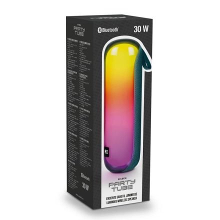 Bigben Party TUBE Vezeték nélküli világító hangszóró (Kék)