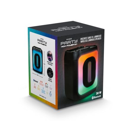 Bigben Party High Power S II Vezeték nélküli világító hangszóró (30W)