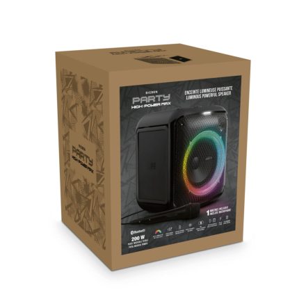 Bigben Party CUBE Vezeték nélküli világító hangszóró (200W)