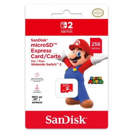 Nintendo Switch 2 microSD Express card 256 GB Sandisk