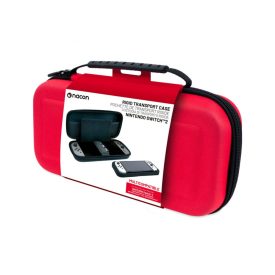 Nacon Nintendo Switch 2 utazótok (piros) + védőfólia
