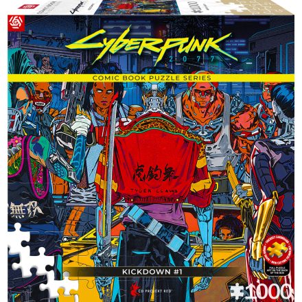 Good Loot Comic Book Puzzle: Cyberpunk 2077 Kickdown, 1000 darabos