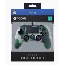 Nacon Wired Compact Controller (Green Camouflage)