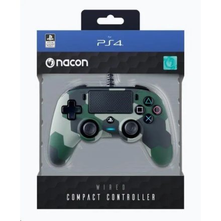 Nacon Wired Compact Controller (Green Camouflage)