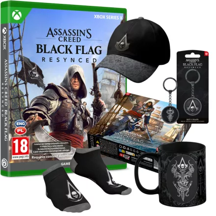 Assassin’s Creed Black Flag Resynced – Standard Edition + választható Black Flag ajándéktárgy