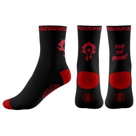 Good Loot World of Warcraft For The Horde Socks Zokni