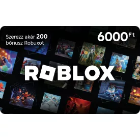 Roblox digitális ajándékkártya
