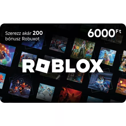 Roblox digitális ajándékkártya