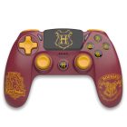 Freaks & Geeks PS4 piros vezeték nélküli kontroller, 3,5 mm jack csatlakozó, világító gombok – Harry Potter Griffendél (használt)