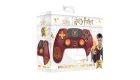 Freaks & Geeks PS4 piros vezeték nélküli kontroller, 3,5 mm jack csatlakozó, világító gombok – Harry Potter Griffendél (használt)