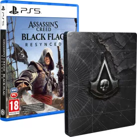   Assassin’s Creed Black Flag Resynced – Standard Edition + ajándék Steelbook és előrendelői DLC
