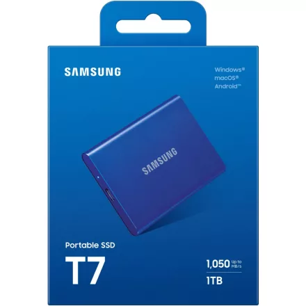 Samsung T7 2TB USB-C kék (MU-PC2T0H/WW)