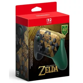   Nintendo Switch 2 Pro Controller - The Legend of Zelda 40th Anniversary Edition