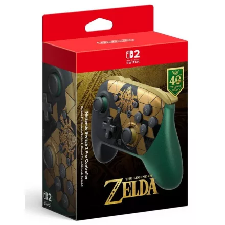 Nintendo Switch 2 Pro Controller - The Legend of Zelda 40th Anniversary Edition