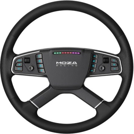 Moza Racing kiegészítő - TSW Kormánykerék (Kamion változat, RGB, 400mm)(RS060)