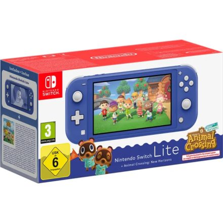 Nintendo Switch Lite Blue (kék) + Animal Crossing: New Horizons