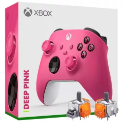   Xbox Series Wireless Controller Deep Pink (QAU-00083) TMR szenzorral