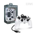 Hyperkin Cirka NuForce PS4/PC/Mac fehér vezetékes kontroller (M07527-WH)
